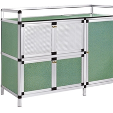 东汇轩铝合金柜/碗橱/碗柜/杂物柜/多用柜/3C4+1组合柜