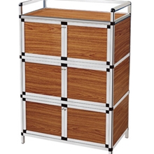 供应电视柜/多功能柜/百变组合柜/板式铝合金柜4A6