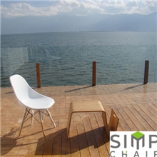 户外家具简约风格时尚经典职员办公EAMESDSW榉木脚塑料椅子