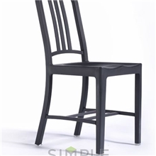 海军椅塑料餐椅可口可乐椅简约风格塑料椅吧椅时尚餐椅