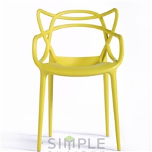 时尚简约宜家风格大师椅可堆叠有扶手塑料椅户外休闲椅
