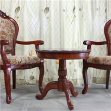 供应橡木餐椅欧式家具家私欧式扶手餐椅顺德家私批发