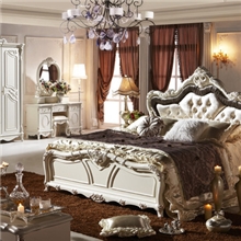 供应实木梳妆台田园风格卧室梳妆台法式成套家具法式白色家具