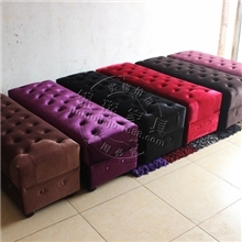 换鞋凳沙发凳商场专用店铺凳子布艺凳床尾脚踏欧式家具408