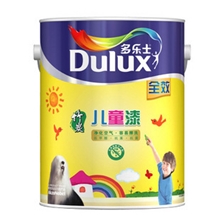 批发多乐士全效竹炭儿童漆A877豪华高档涂料乳胶漆5L量大优惠