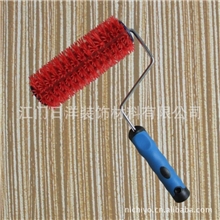 7寸花齿滚筒刷(质感艺术涂料施工)，厂家批发各油漆涂料施工工具