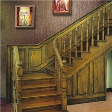 生产楼梯,家用楼梯,浙江楼梯扶手,实木楼梯厂家直销[步新]BX-168