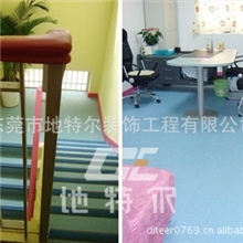 厂家供应木纹PVC卷材塑胶运动地板防滑拼装地板幼儿园儿童地板