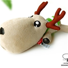 【问童子】正品竹炭包汽车内饰品一鹿平安玩具12*24cm