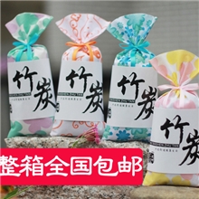 订制/定做衣柜抽屉除味包日式炭包日式竹炭包135克车用竹炭包