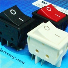 供应安规认证DESUNG德崧R-6大电流25A30A船型开关