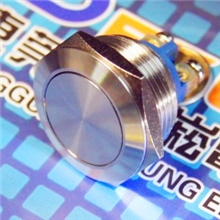 专业生产供应DESUNGPBM-19圆头防水不锈钢按钮开关