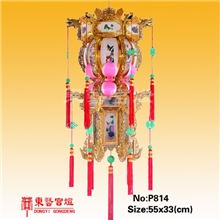 供应金色莲花灯，金色宫灯，双层金色莲花宫灯