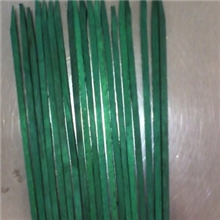 木质染绿色花签，桦木签，竹签