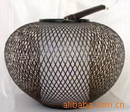 竹工艺吊灯，灯灯笼