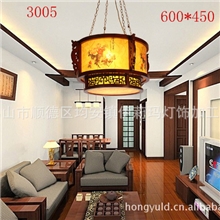 促销木艺吊灯中式灯