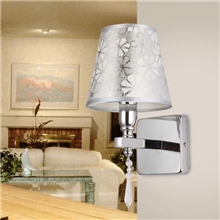 简约壁灯卧室灯现代简约水晶壁灯批发灯饰厂家床头中山灯饰公司