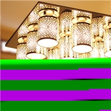 吸顶灯现代简约时尚客厅餐厅灯卧室过道阳台方形遥控分段器吸顶灯