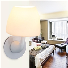 简约壁灯过道壁灯卧室壁灯饰批发加盟白色客厅卧室壁灯饰灯具厂家