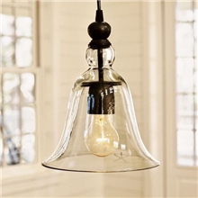 北欧宜家现代简约创意个性单头玻璃灯具饰厨房书房吧台餐厅吊灯