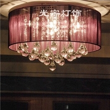 客厅灯卧室灯水晶吸顶灯/工程灯/LED水晶灯/书房灯