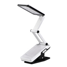 雅格YG3984充电贴片LED折叠学习护眼夹子台灯多功能便携灯饰灯具