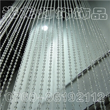 厂家直销白色珠帘批发卧室服装店水晶帘装饰