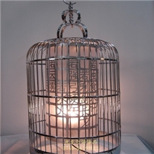 灯饰灯具生产厂家、时尚铁艺鸟笼灯、笼子灯、台灯