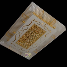 中山灯饰方形水晶灯批发特价客厅灯饰照明灯具有现货可混批