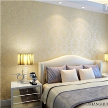 供应欧式大马士革无纺布墙纸客厅卧室满铺壁纸厂价直供Y88701