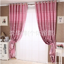 窗帘公司中式窗帘柯桥窗帘绣花窗帘遮光窗帘绍兴窗帘