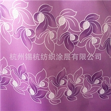 现货供应双面170T遮光布窗帘布料遮光布双面印花遮光布