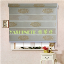 厂家亏本直销金银丝提花柔纱帘/斑马帘/卷帘/百叶窗帘/遮光/双层