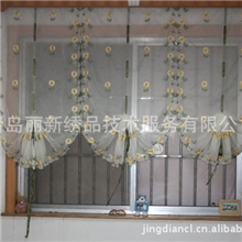 厂家生产直销：雏菊飘香做工精美质优价廉提拉帘扇形帘气球帘