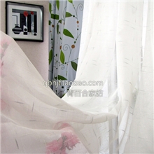 9元/米280门幅正宗麻纱金/银丝满天星窗纱成品窗帘定做