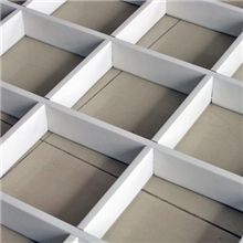 供应室内吊顶装饰材料防火格栅方格天花