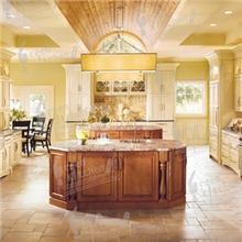 实木橱柜，实木厨房，可定制