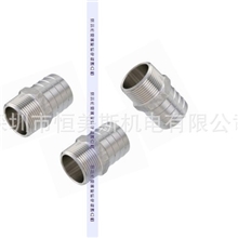 不锈钢外丝.六角内接，不锈钢内接头