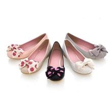 新款单鞋平蝴蝶结平跟女鞋女单鞋四季鞋韩版女鞋单鞋616