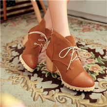 2013新款女靴韩版时尚骑士粗跟短靴子欧美英伦学院马丁靴女鞋批发