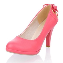 厂家批发2013新款单鞋高跟鞋工作鞋韩版防水台女单鞋女鞋子大码