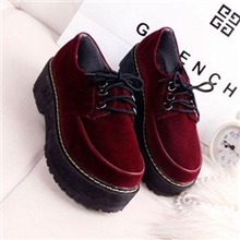 2013秋季新款日本厚底松糕鞋潮杂志款欧美英伦复古休闲女鞋单鞋