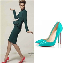 欧美糖果色11.5cm高跟单鞋尖头宴会鞋广州新款单鞋尖头高跟鞋