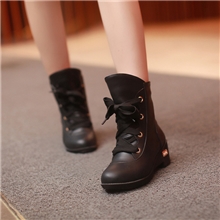 2013冬季新款欧美时尚保暖毛绒短靴子时尚粗跟女靴批发代理03Cdc