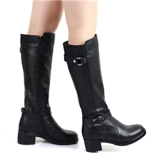 欧美冬季正品女靴高筒靴真皮靴子女长靴冬季春秋皮靴单靴骑士靴