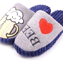 秋冬新款棉拖鞋批发时尚卡通情侣毛绒家居鞋室内棉拖鞋F004