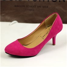 2013春季新品欧美OL糖果色尖头百搭细跟高跟鞋工作鞋女鞋单鞋子