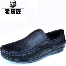 2012秋冬真皮系带商务日常休闲男鞋真皮牛皮休闲鞋男鞋外贸鞋