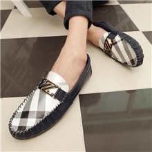 韩版男士豆豆鞋夏季休闲鞋时尚潮流低帮潮流鞋英伦轻便条纹男鞋