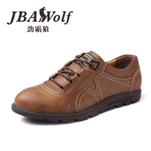 温州皮鞋真皮直销系带真皮英伦皮鞋圆头皮鞋流行男鞋单鞋批发